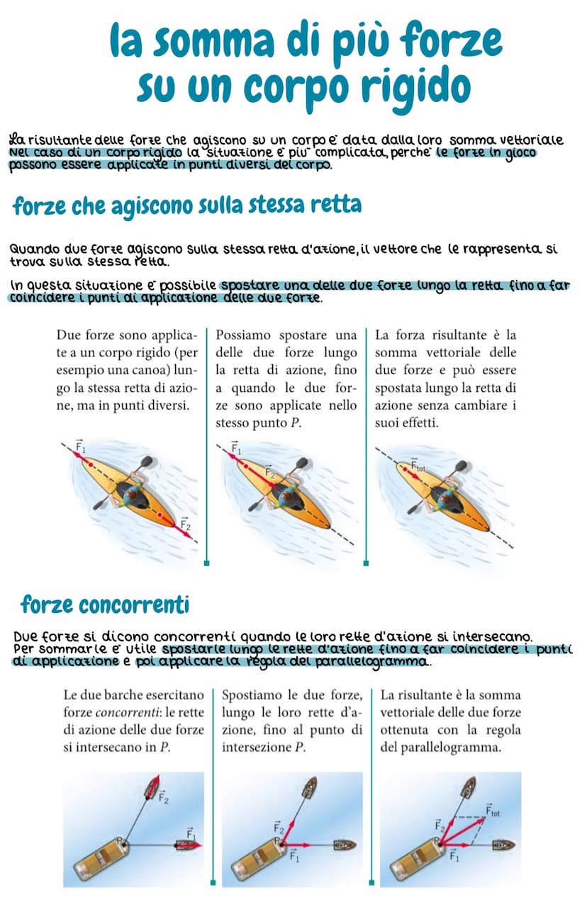 forze
La definizione di forza e duplice, posso definirla in base a due tipi di effetto:
• effetto statico, produce una deformazione se il co
