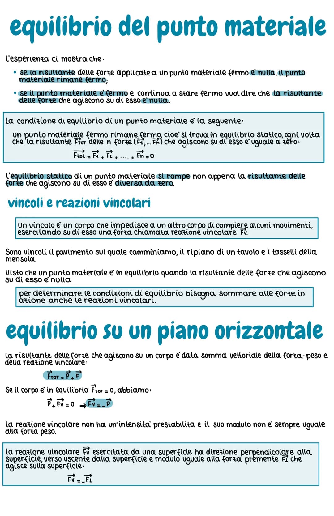 forze
La definizione di forza e duplice, posso definirla in base a due tipi di effetto:
• effetto statico, produce una deformazione se il co