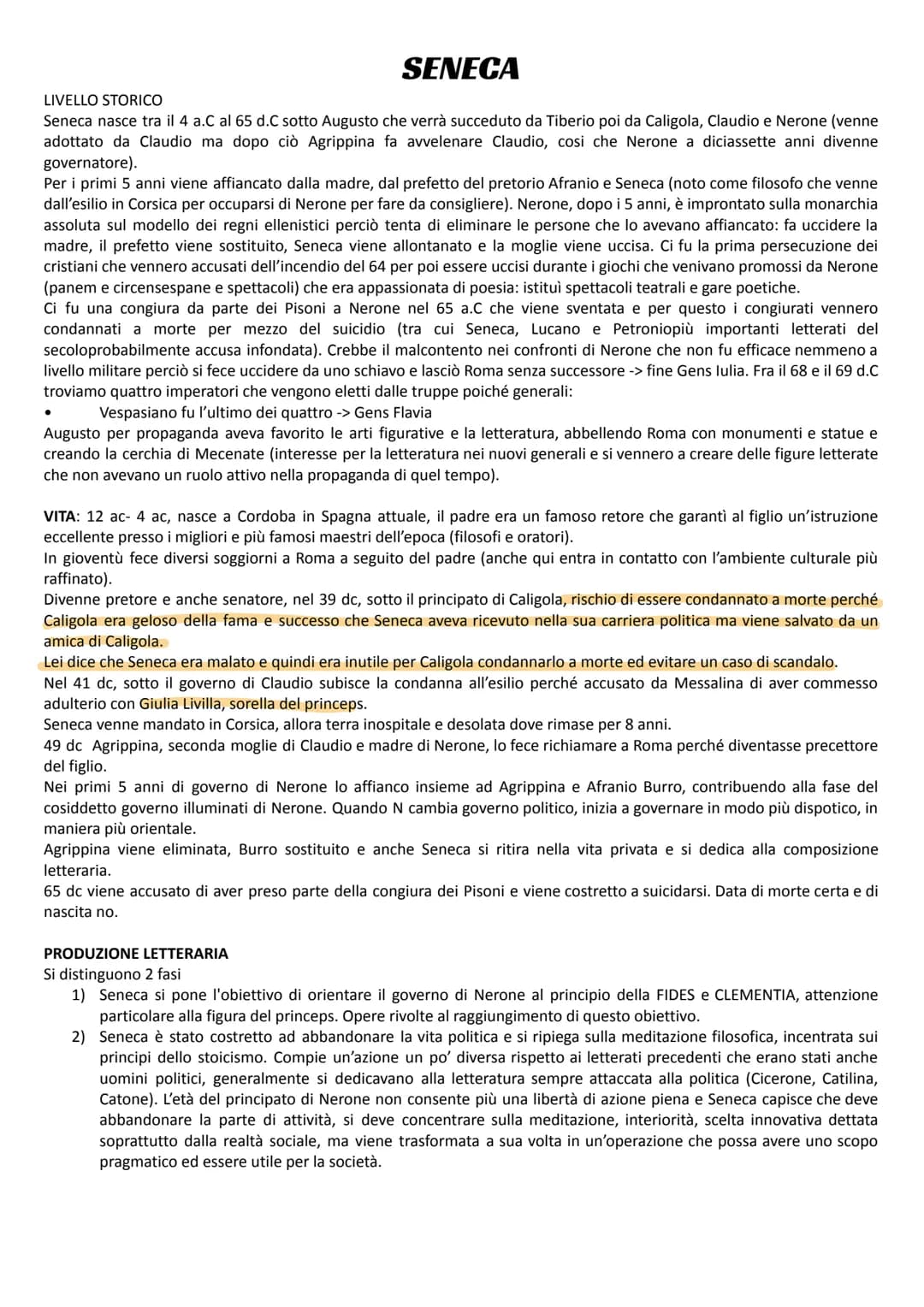 Nacque a Venosa nel 65 ac e morì a Roma nell'8 ac
Era di umili origini ma poté seguire un corso di studi regolare. Nel 40 ac entrò nel circo