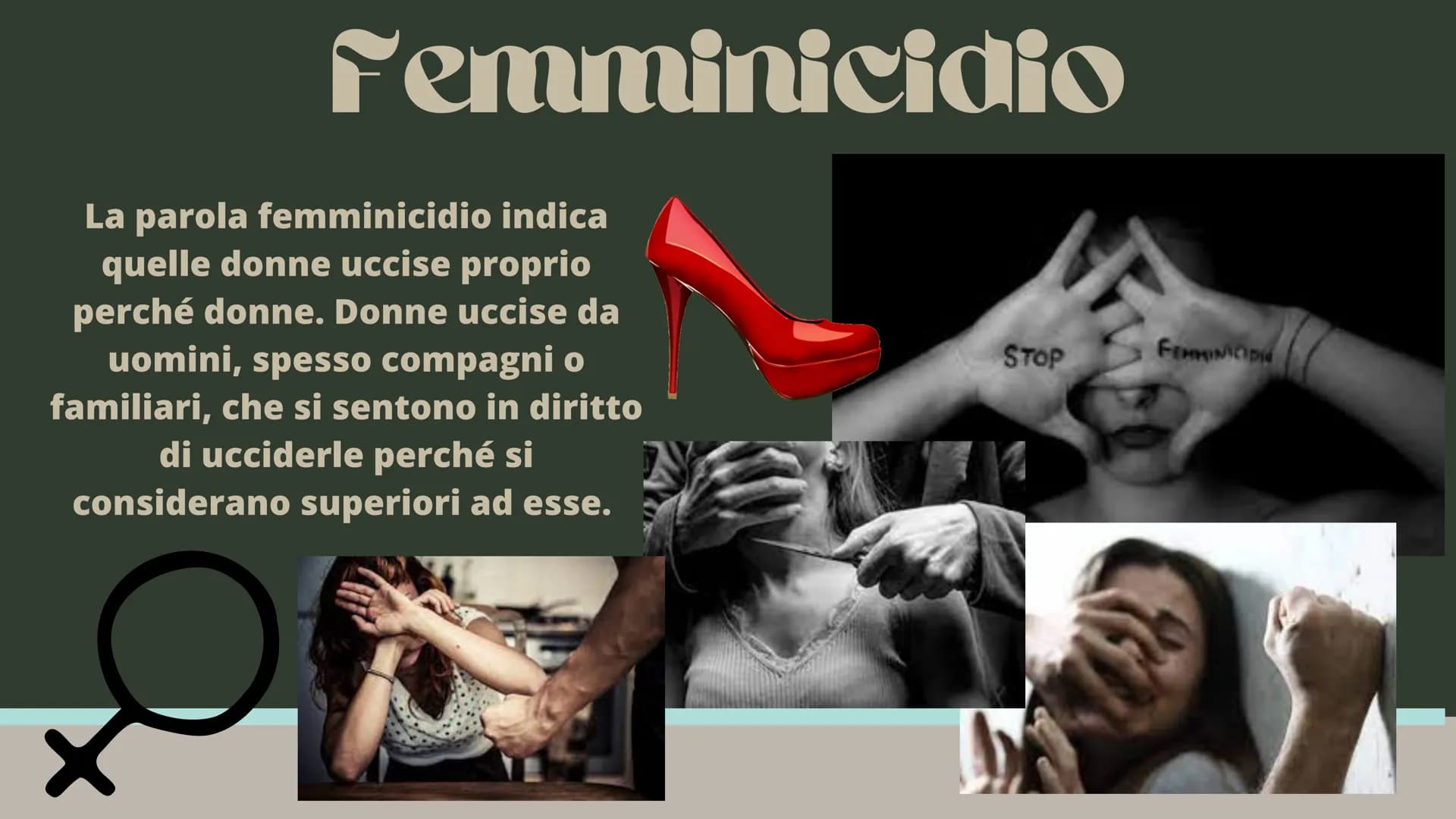 Violenza
sulle donne
===
品
n Cos'è?
"Qualsiasi atto di violenza di genere che
provoca danni fisici, sessuali o
psicologici alle donne, inclu