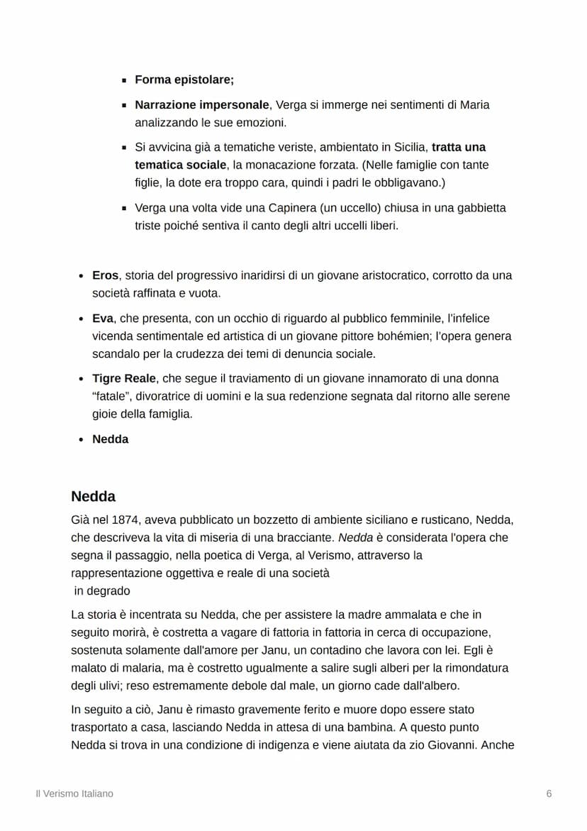 Il Verismo Italiano
E
Tags
Capuana Conseguenza unificazione Italia Giacinta
Verismo
Dopo l'unificazione politica dell'Italia (storia), emerg