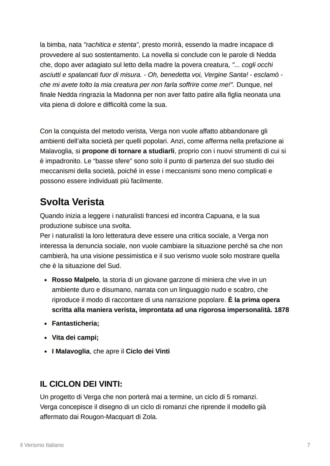 Il Verismo Italiano
E
Tags
Capuana Conseguenza unificazione Italia Giacinta
Verismo
Dopo l'unificazione politica dell'Italia (storia), emerg