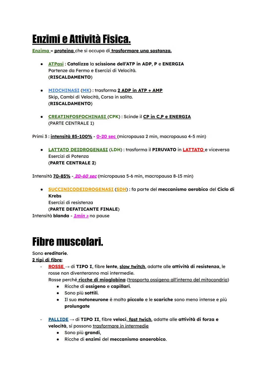 Cenni di Fisiologia Muscolare
Serve Energia per il movimento questo concetto parte da 2 principi:
Se io prendo un legame chimico e lo spezzo