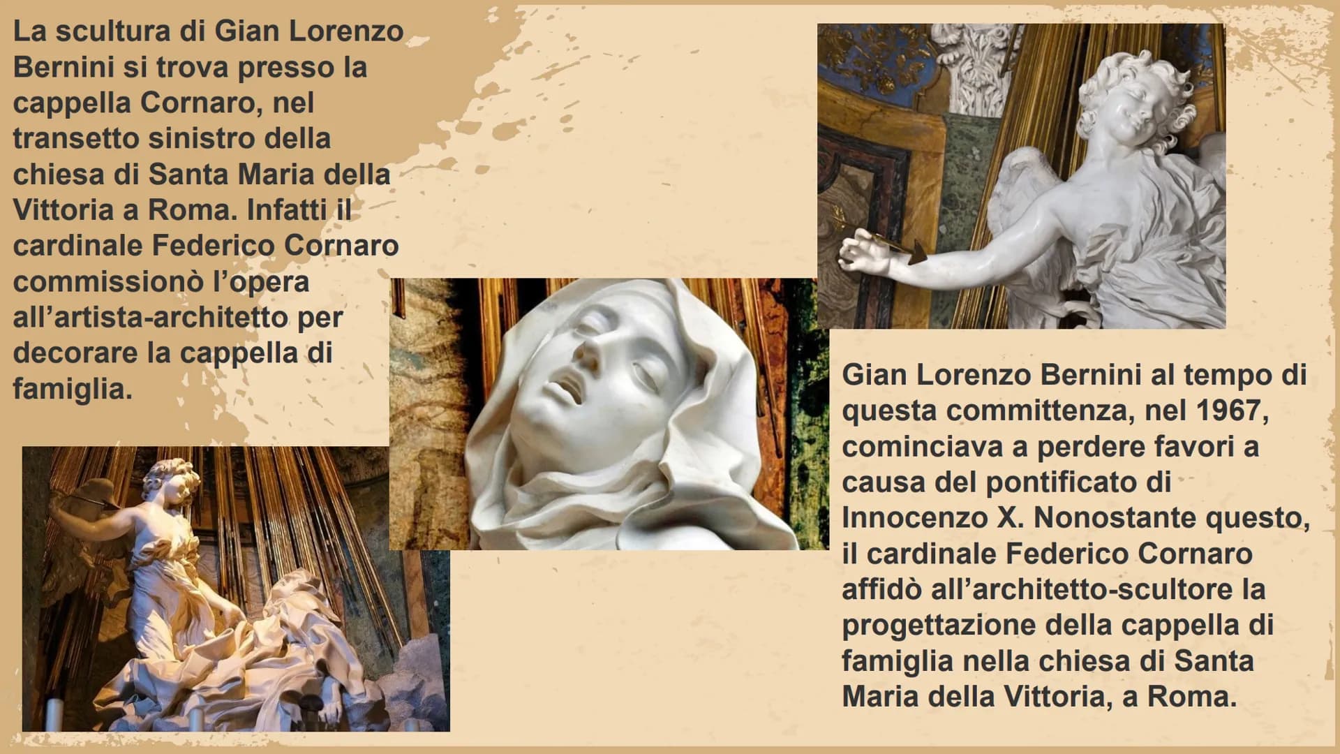 Gian Lorenzo Bernini
Gian Lorenzo Bernini nacque a Napoli il 7 dicembre 1598, da Pietro Bernini e
Angelica Galante. La sua formazione artist