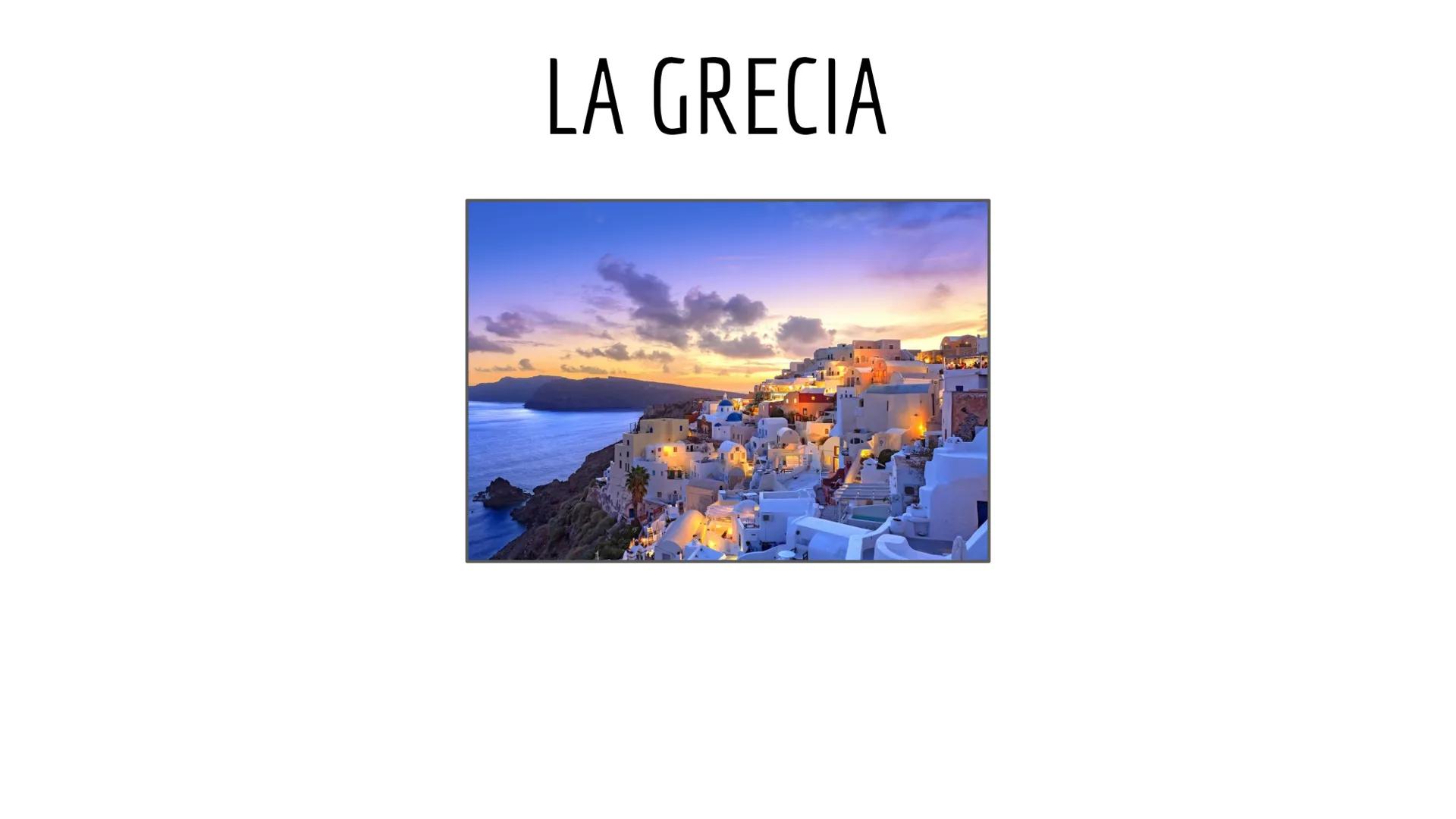 # LA GRECIA # DOVE SI TROVA LA GRECIA?

La grecia è una penisola. E' situata
nel sud d'Europa e si affaccia sul mar
meditteraneo.
Confina

*