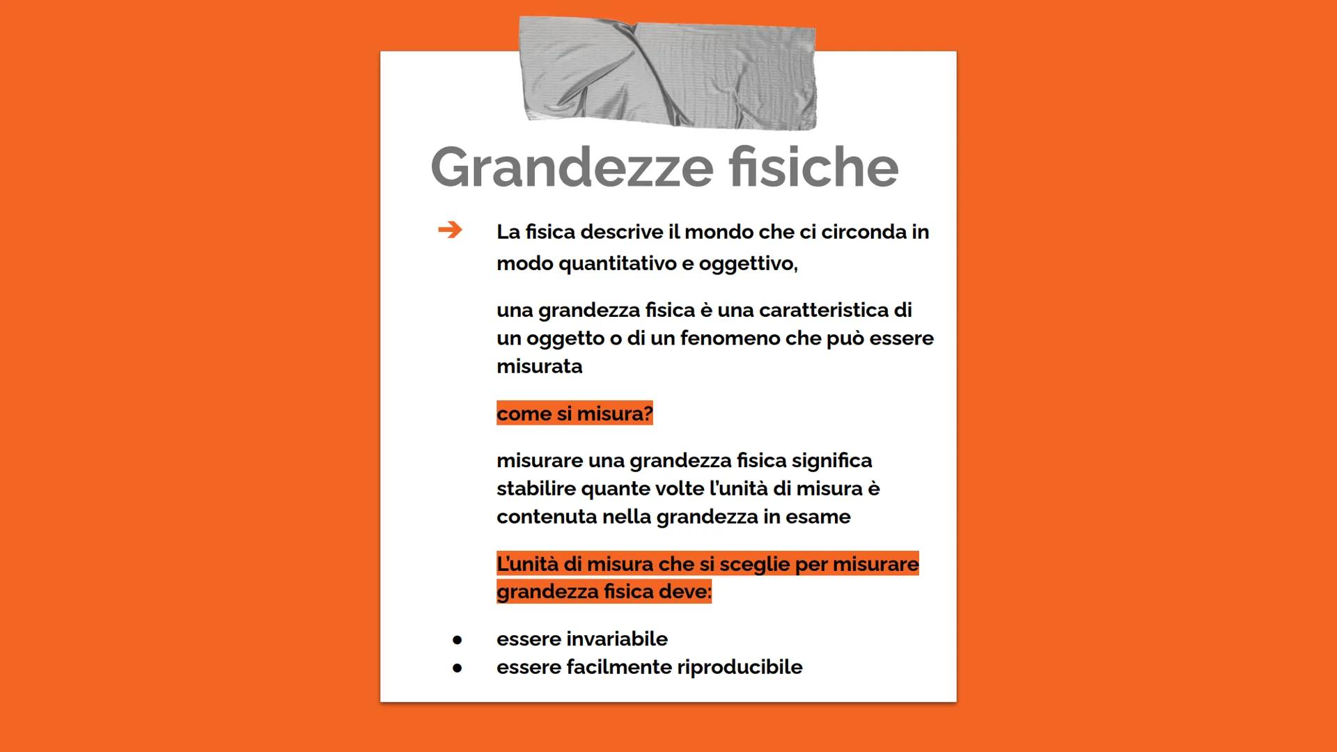 LA FISICA Che cos'è?
1) Studia i fenomeni naturali, basandosi
sull'osservazione e sulla misura delle grandezze
fisiche che li caratterizzano