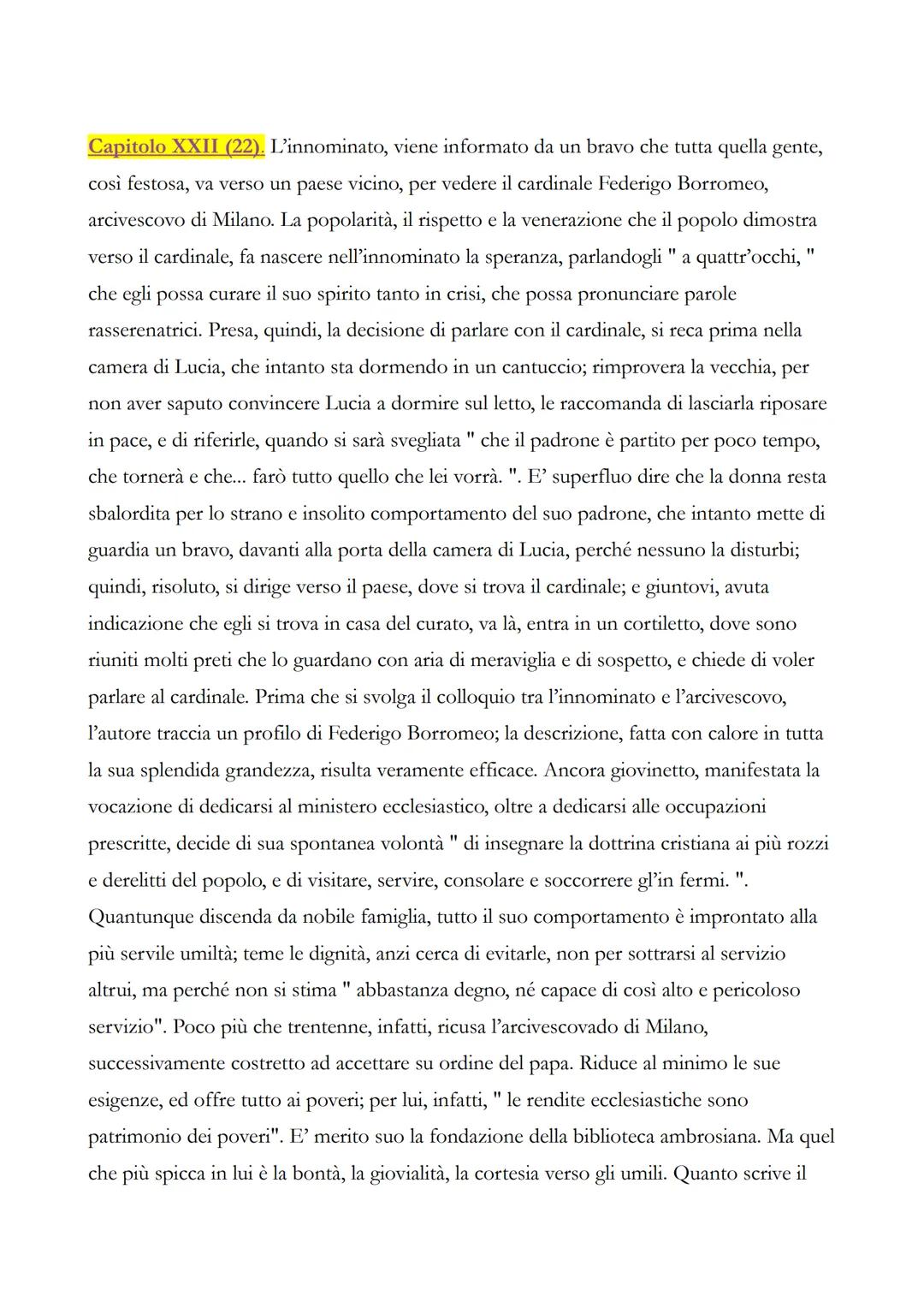 I PROMESSI SPOSI
(riassunti capitolo per capitolo)
Capitolo I (1). Una sera del mese di novembre 1628, su una stradina lungo la sponda
del l