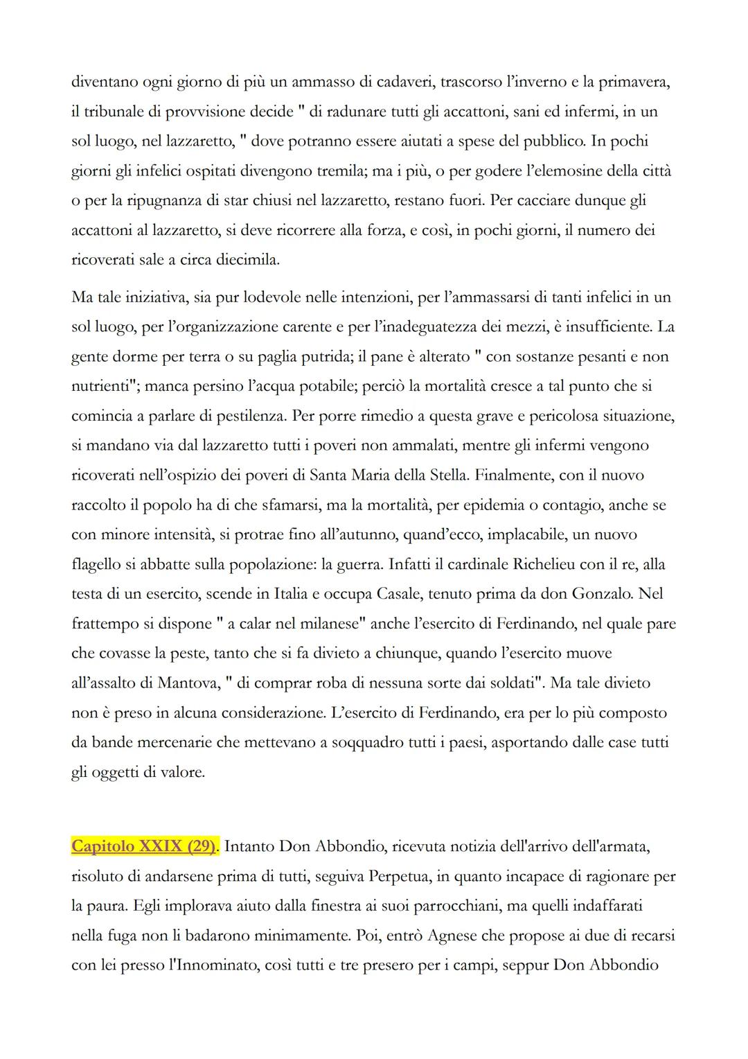 I PROMESSI SPOSI
(riassunti capitolo per capitolo)
Capitolo I (1). Una sera del mese di novembre 1628, su una stradina lungo la sponda
del l