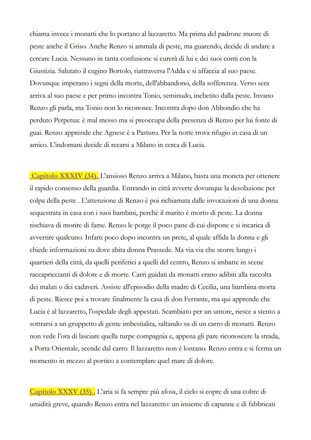 I PROMESSI SPOSI
(riassunti capitolo per capitolo)
Capitolo I (1). Una sera del mese di novembre 1628, su una stradina lungo la sponda
del l