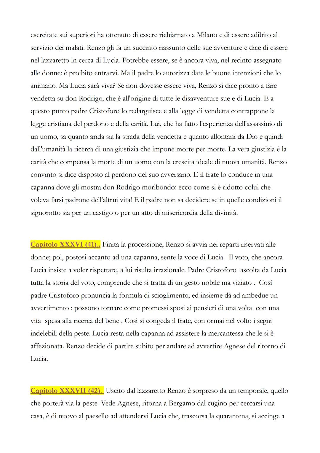 I PROMESSI SPOSI
(riassunti capitolo per capitolo)
Capitolo I (1). Una sera del mese di novembre 1628, su una stradina lungo la sponda
del l