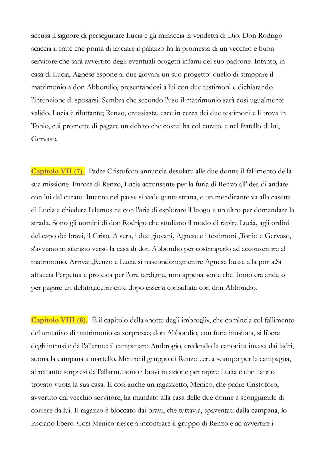 I PROMESSI SPOSI
(riassunti capitolo per capitolo)
Capitolo I (1). Una sera del mese di novembre 1628, su una stradina lungo la sponda
del l