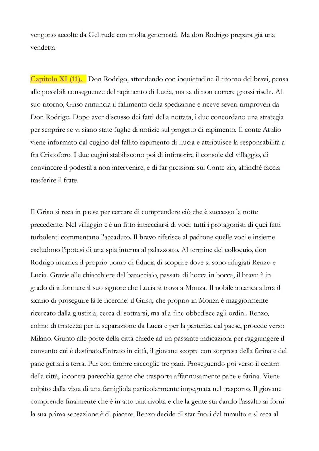 I PROMESSI SPOSI
(riassunti capitolo per capitolo)
Capitolo I (1). Una sera del mese di novembre 1628, su una stradina lungo la sponda
del l