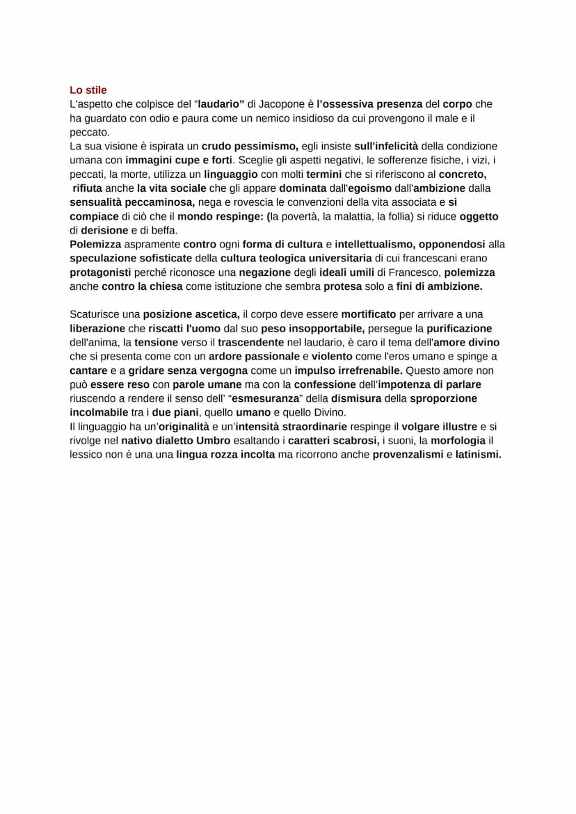 La letteratura religiosa nell'età comunale
La chiesa e il papato
Nel XIII secolo ci furono tante trasformazioni socio-economiche in Italia c