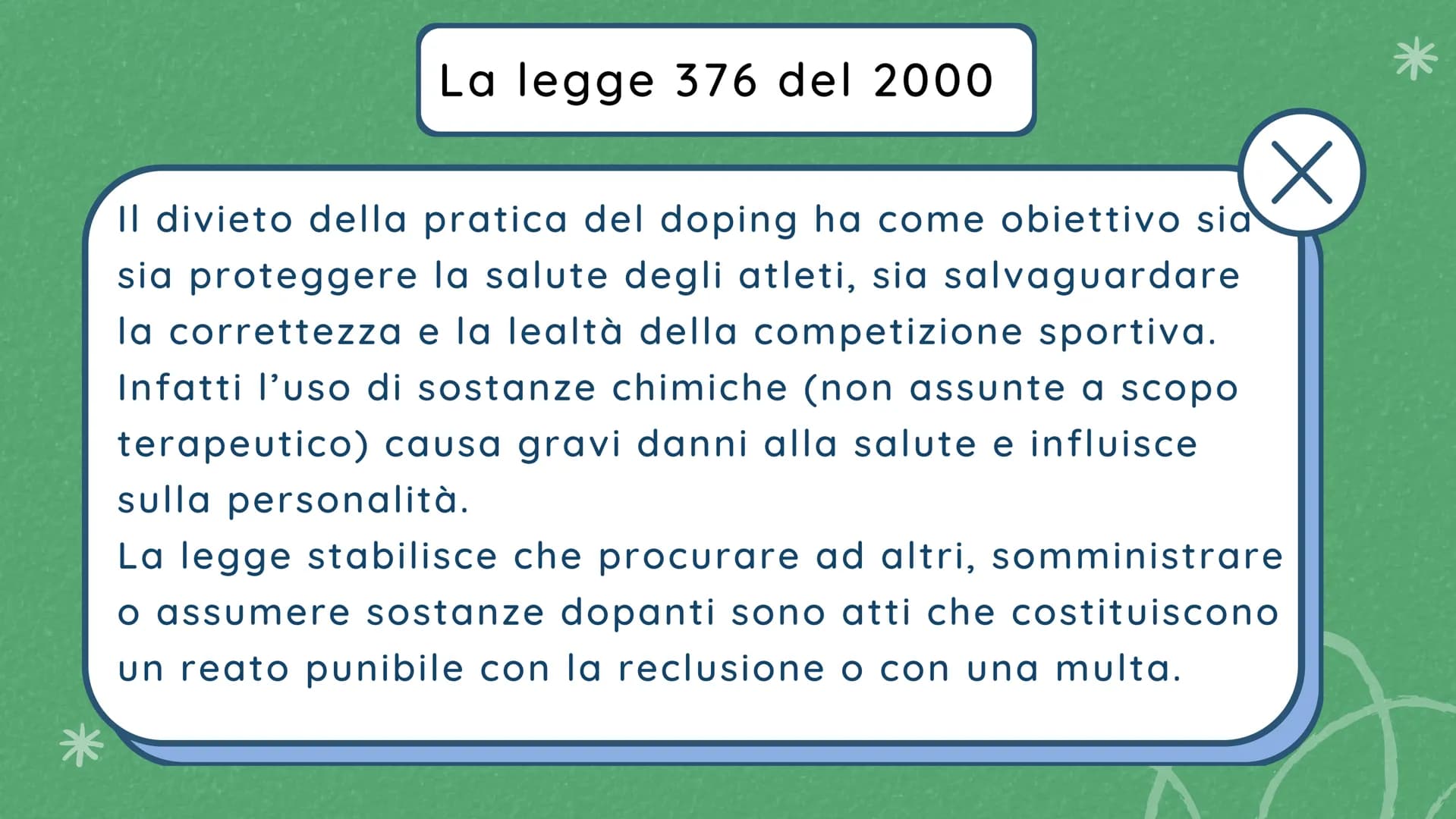 +
Eleonora Sassi
IL DOPING
Nello sport
A
kumbukumbu +
Eleonora Sassi
IL DOPING
Nello sport
A
kumbukumbu 1
2
3
mm
INDICE ARGOMENTI:
Cos'è il 