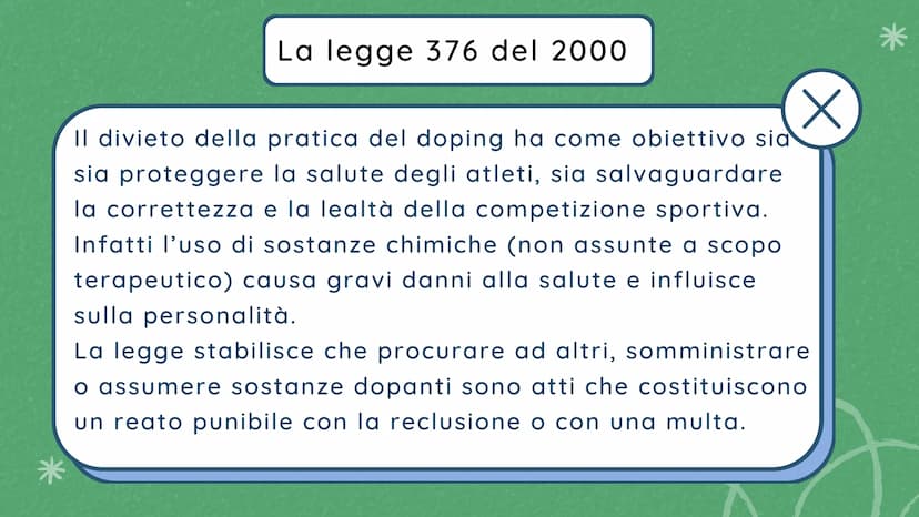 +
Eleonora Sassi
IL DOPING
Nello sport
A
kumbukumbu +
Eleonora Sassi
IL DOPING
Nello sport
A
kumbukumbu 1
2
3
mm
INDICE ARGOMENTI:
Cos'è il 