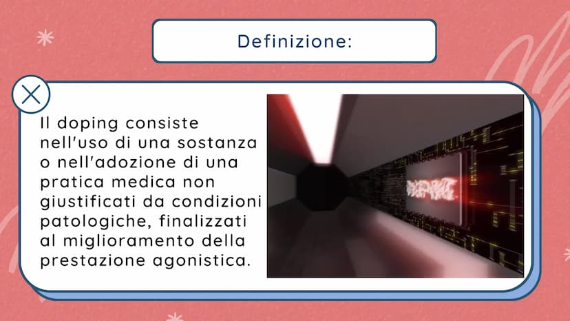 +
Eleonora Sassi
IL DOPING
Nello sport
A
kumbukumbu +
Eleonora Sassi
IL DOPING
Nello sport
A
kumbukumbu 1
2
3
mm
INDICE ARGOMENTI:
Cos'è il 