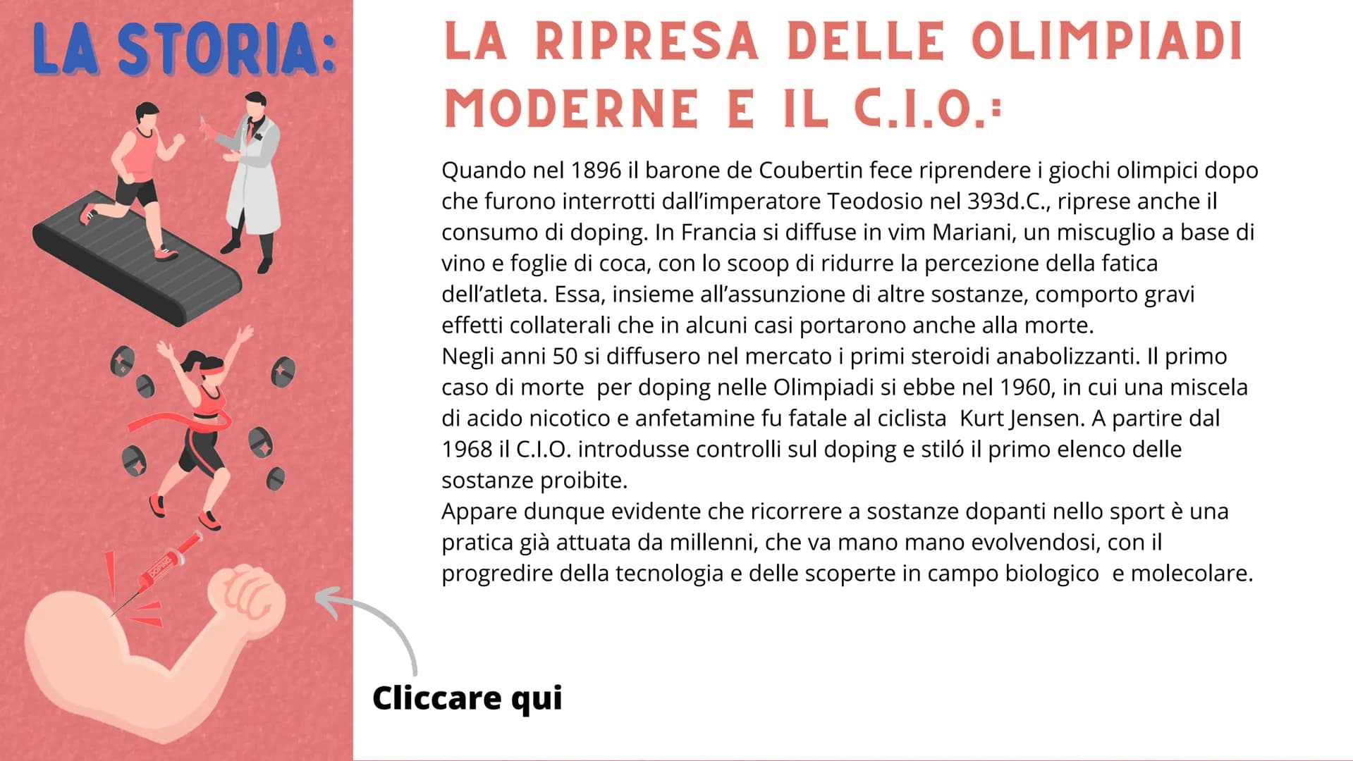 +
Eleonora Sassi
IL DOPING
Nello sport
A
kumbukumbu +
Eleonora Sassi
IL DOPING
Nello sport
A
kumbukumbu 1
2
3
mm
INDICE ARGOMENTI:
Cos'è il 