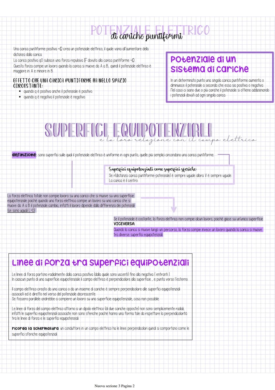 POTENZIALE ELETTRICO
Forza Elettrica
•
La forza gravitazionale è una forza conservativa
Si può osservare come la formula che descrive la for