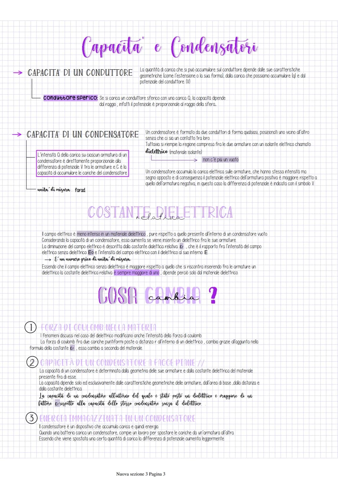 POTENZIALE ELETTRICO
Forza Elettrica
•
La forza gravitazionale è una forza conservativa
Si può osservare come la formula che descrive la for