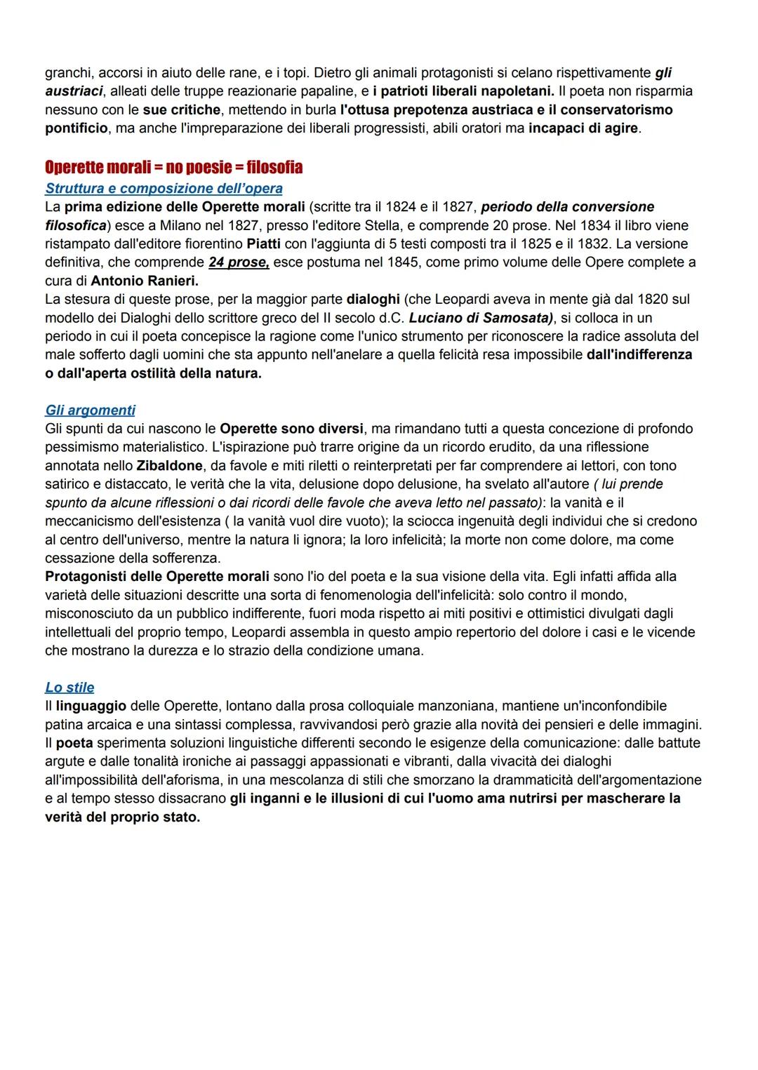 LEOPARDI
INTRODUZIONE A LEOPARDI
Leopardi è una figura complessa sia come persona che come autore, complesso anche nel suo
pensiero e quindi