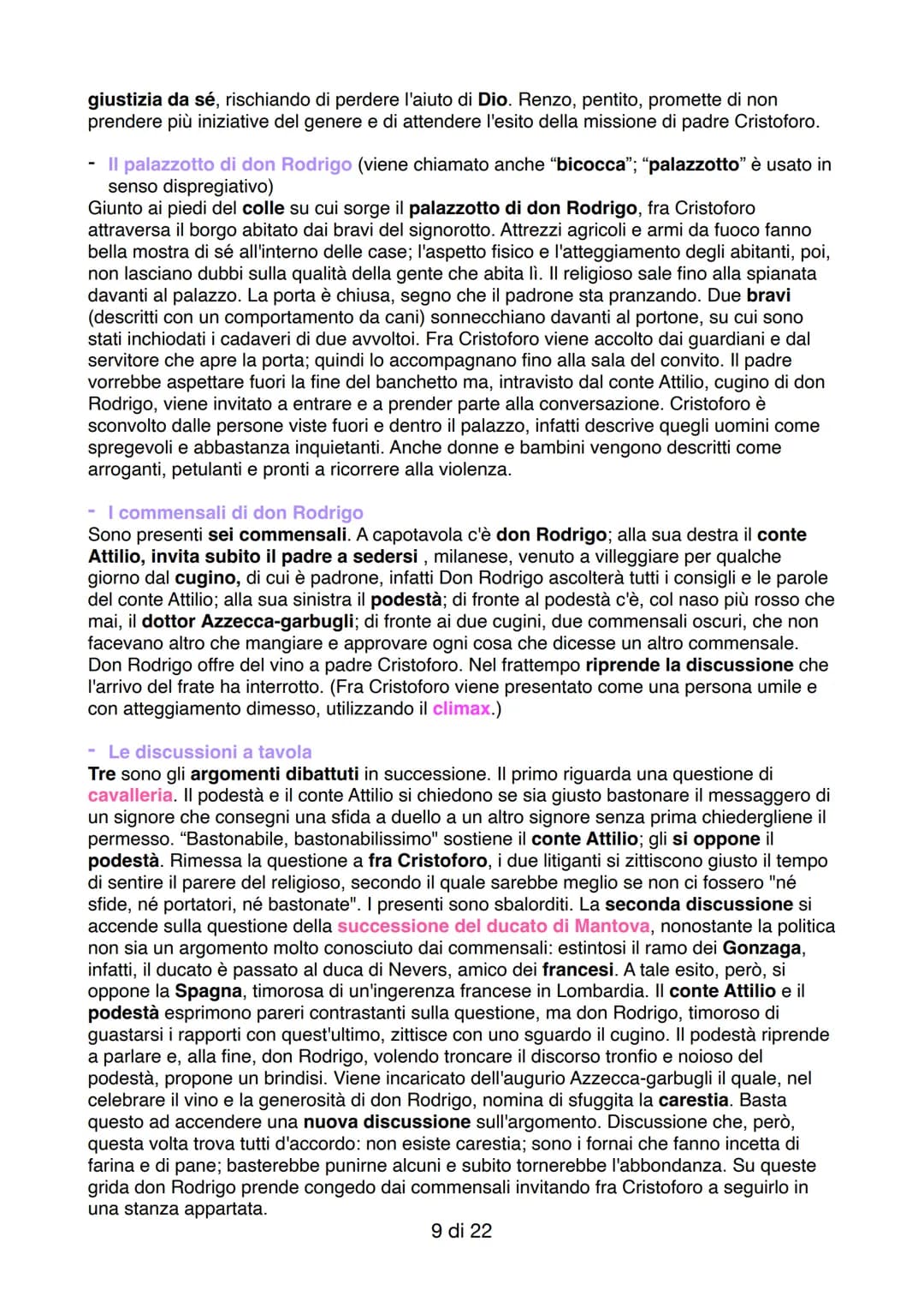 I PROMESSI SPOSI - RIASSUNTO CAPITOLI 1-12
• CAPITOLO 1
- Il territorio di Lecco
Il romanzo inizia con la descrizione della parte meridional