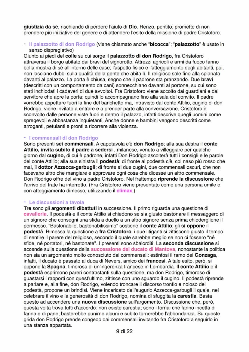 I PROMESSI SPOSI - RIASSUNTO CAPITOLI 1-12
• CAPITOLO 1
- Il territorio di Lecco
Il romanzo inizia con la descrizione della parte meridional