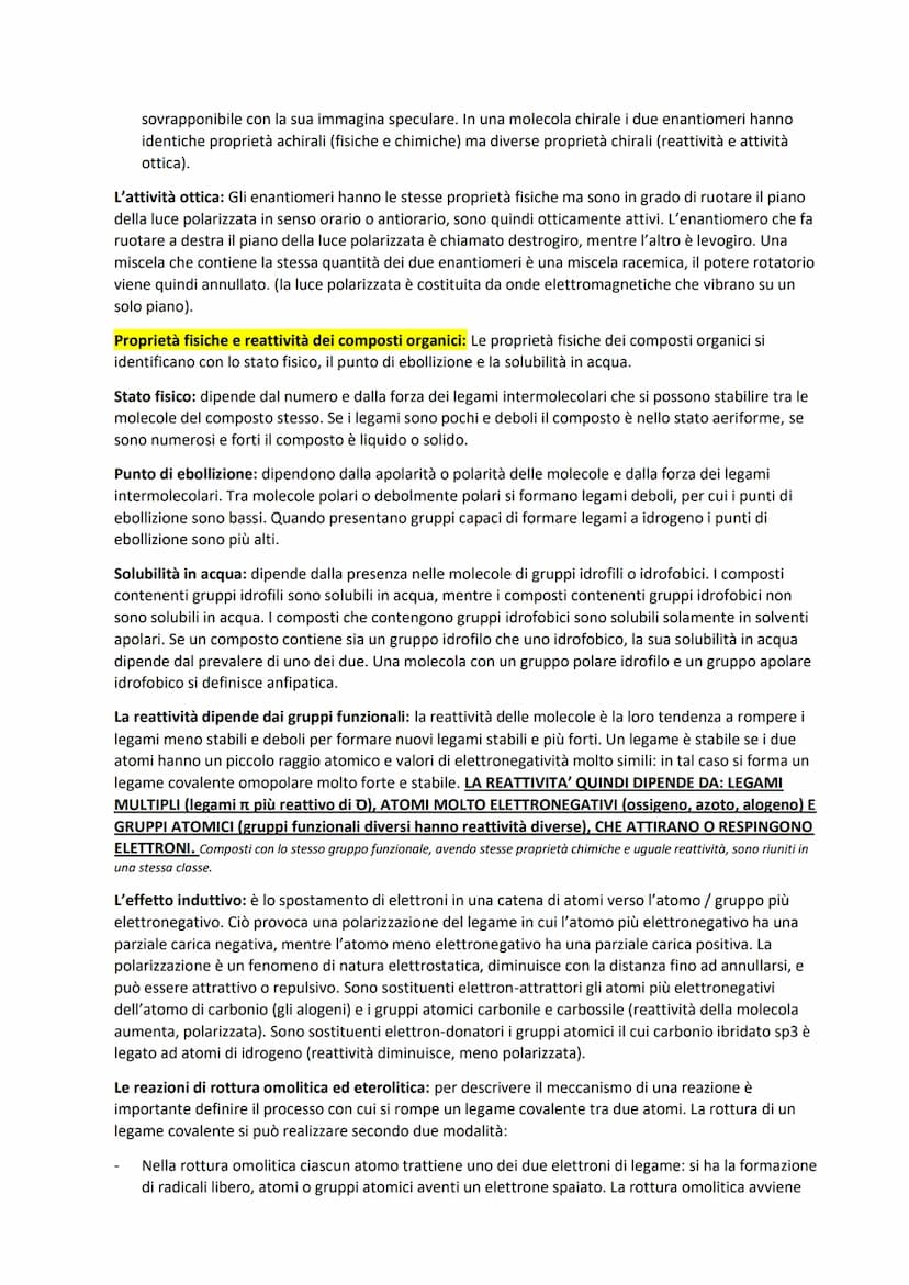 I COMPOSTI DEL CARBONIO: Il carbonio è un elemento chimico molto diffuso, che dà nome a uno specifico
ambito della chimica, ossia la chimica