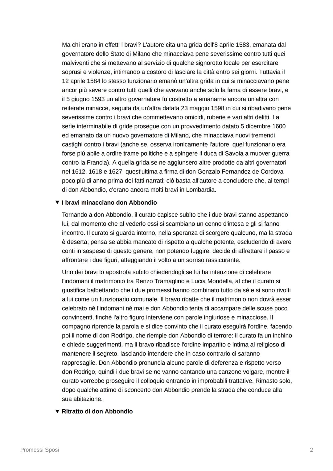 Promessi Sposi
▼ Capitolo 1
▼ Inizio del romanzo: i luoghi della vicenda
Il lago di Como ha due rami e quello che si volge verso sud si stri