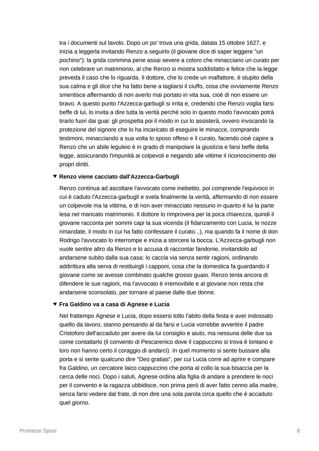 Promessi Sposi
▼ Capitolo 1
▼ Inizio del romanzo: i luoghi della vicenda
Il lago di Como ha due rami e quello che si volge verso sud si stri