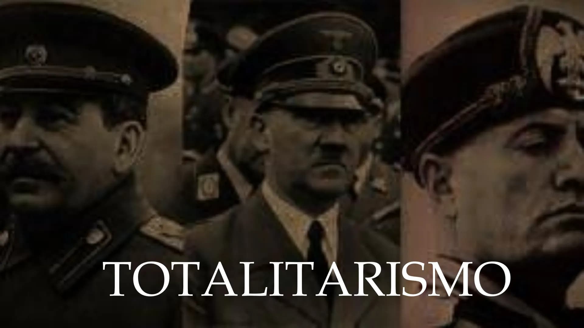 Ⓒ
S
TOTALITARISMO TOTALITARISMO
Il totalitarismo è un "sistema
politico autoritario in cui tutti i
poteri sono concentrati in un unico
parti