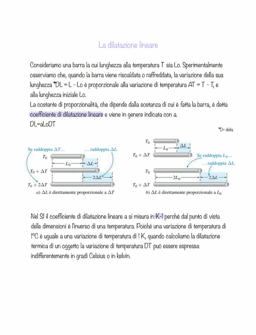 La temperatura e il calore
Il contatto di due persone con uno stesso oggetto risulta essere soggettivo. In fisica
la grandezza che ci da lo 