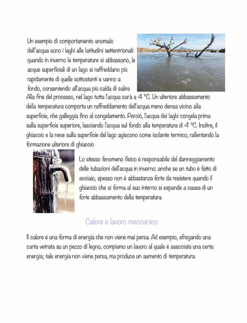 La temperatura e il calore
Il contatto di due persone con uno stesso oggetto risulta essere soggettivo. In fisica
la grandezza che ci da lo 