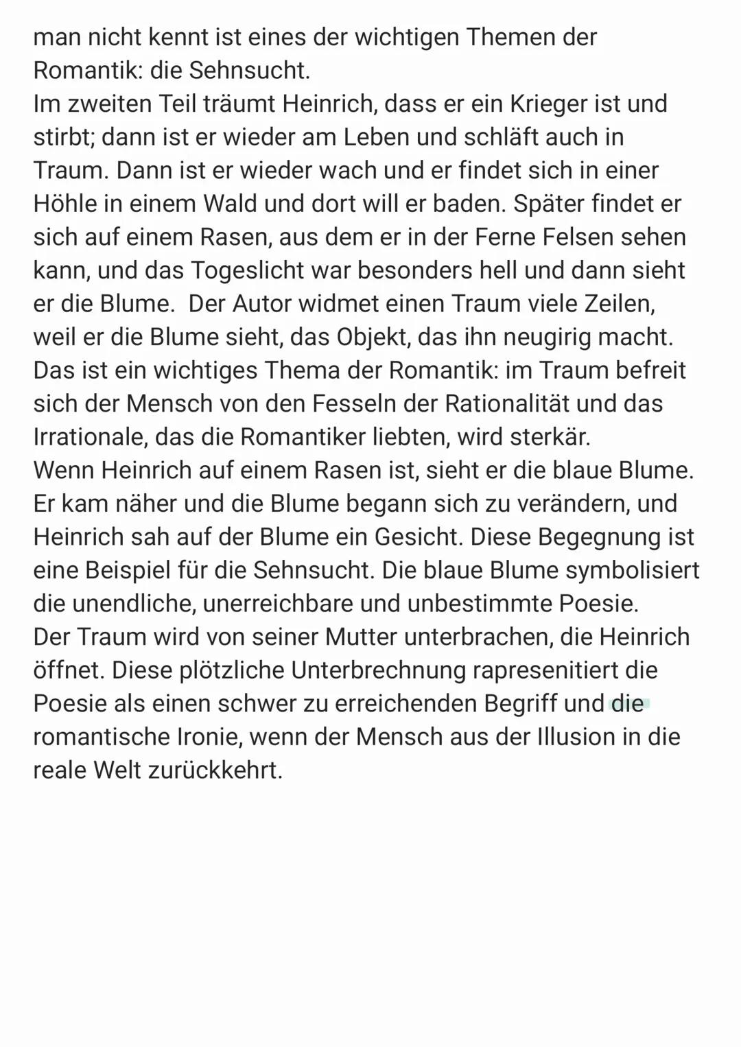 Die Romantik
Die Romantik war eine kulturelle Bewegung, die alle Gebiete
der Kunst betrifft. Sie entstand und entwickelte sich in
Deutschlan