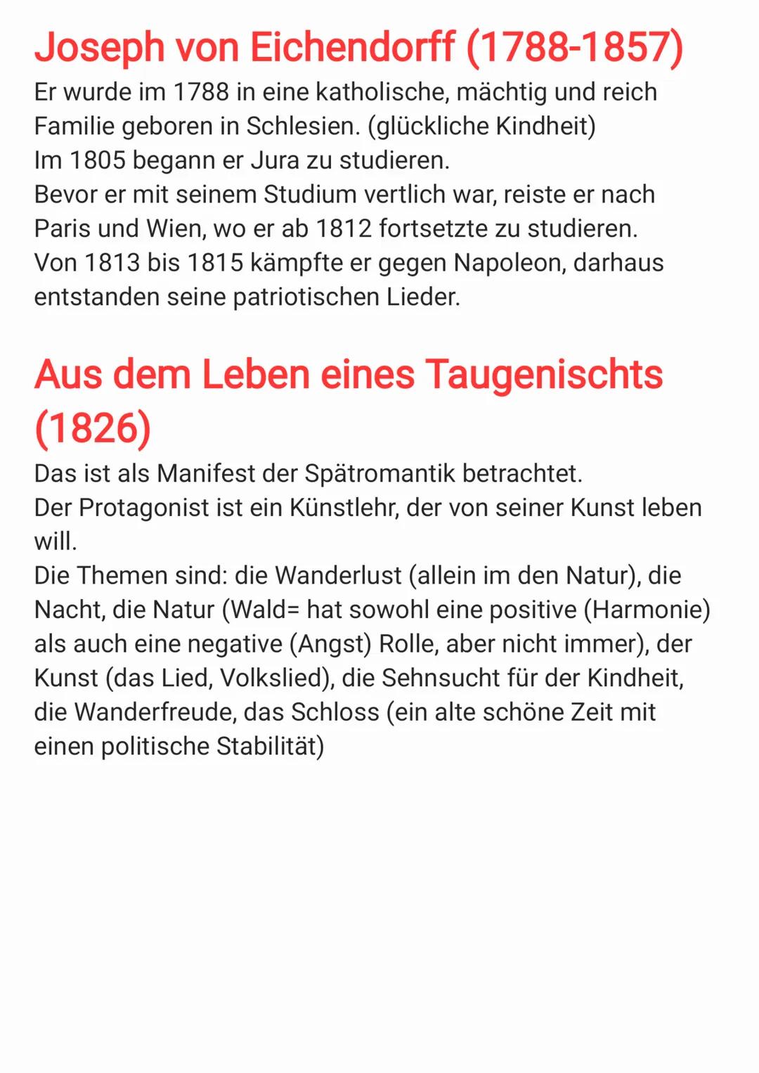 Die Romantik
Die Romantik war eine kulturelle Bewegung, die alle Gebiete
der Kunst betrifft. Sie entstand und entwickelte sich in
Deutschlan