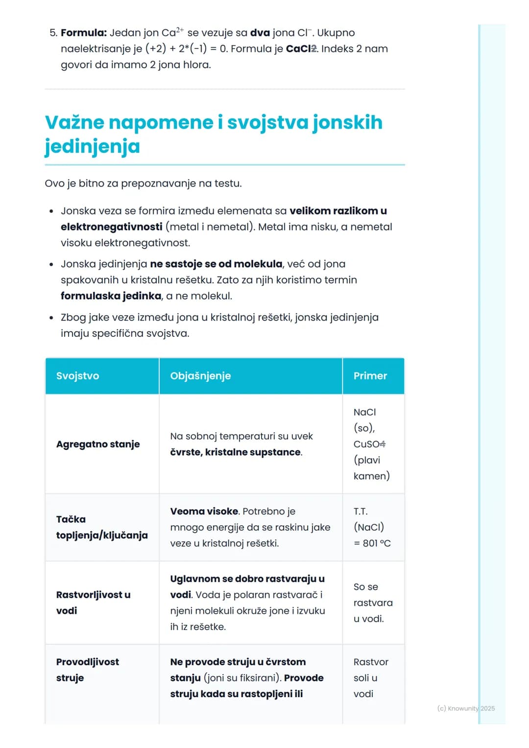# Jonska veza

## Uvod u jonsku vezu

Jonska veza je jedna od osnovnih hemijskih veza. Nastaje između
atoma metala i atoma nemetala. Ključna