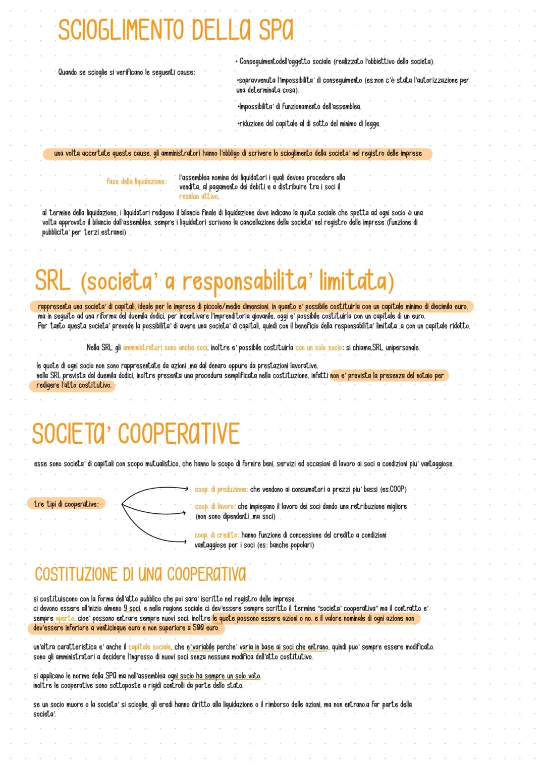 Società di capitali
Si contrappongono a quelle di persone per la caratteristica dell'autonomia patrimoniale perfetta nella quale l'elemento 