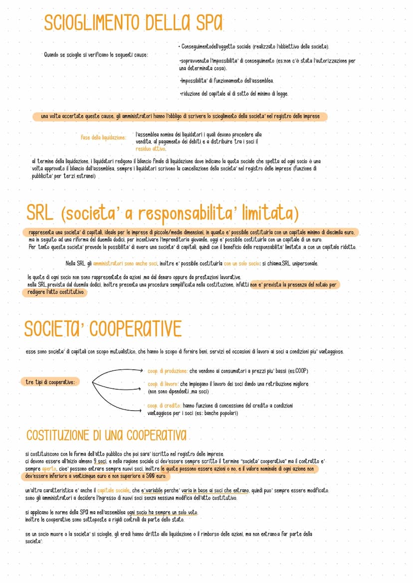 Società di capitali
Si contrappongono a quelle di persone per la caratteristica dell'autonomia patrimoniale perfetta nella quale l'elemento 