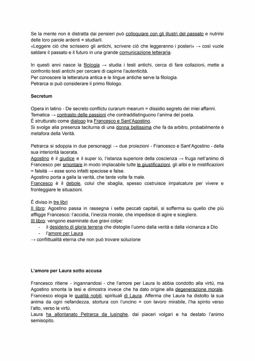 Francesco Petrarca
Petrarca può essere considerato una figura nuova di intellettuale, anticipa la figura
intellettuale che dominerà la scena