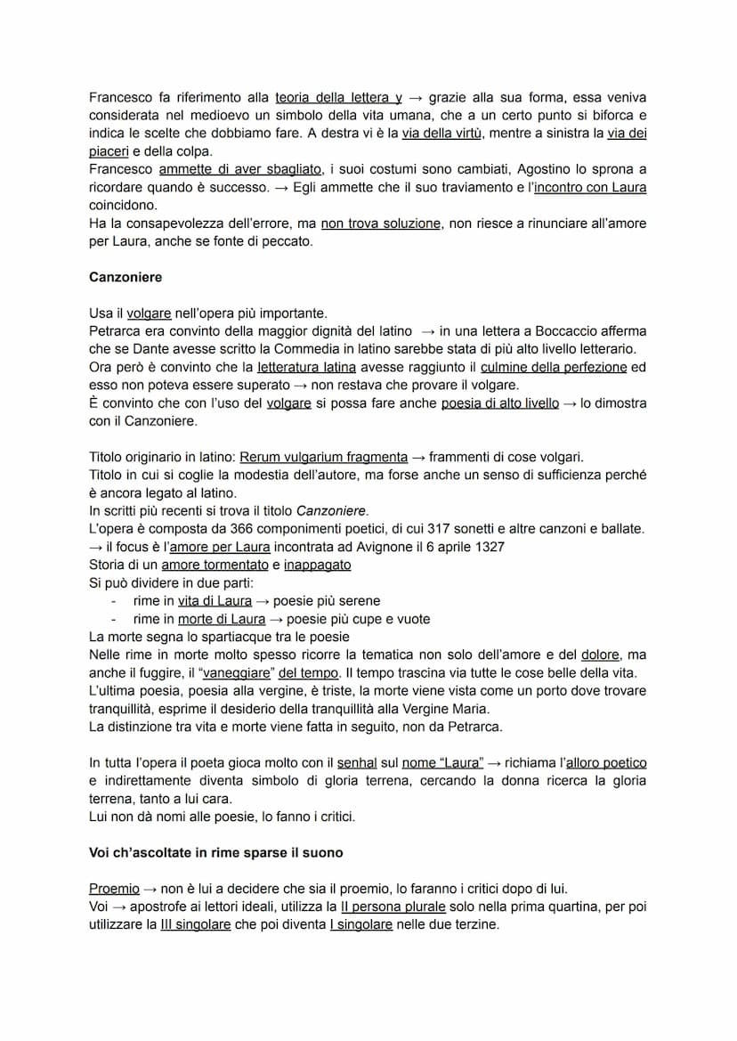 Francesco Petrarca
Petrarca può essere considerato una figura nuova di intellettuale, anticipa la figura
intellettuale che dominerà la scena