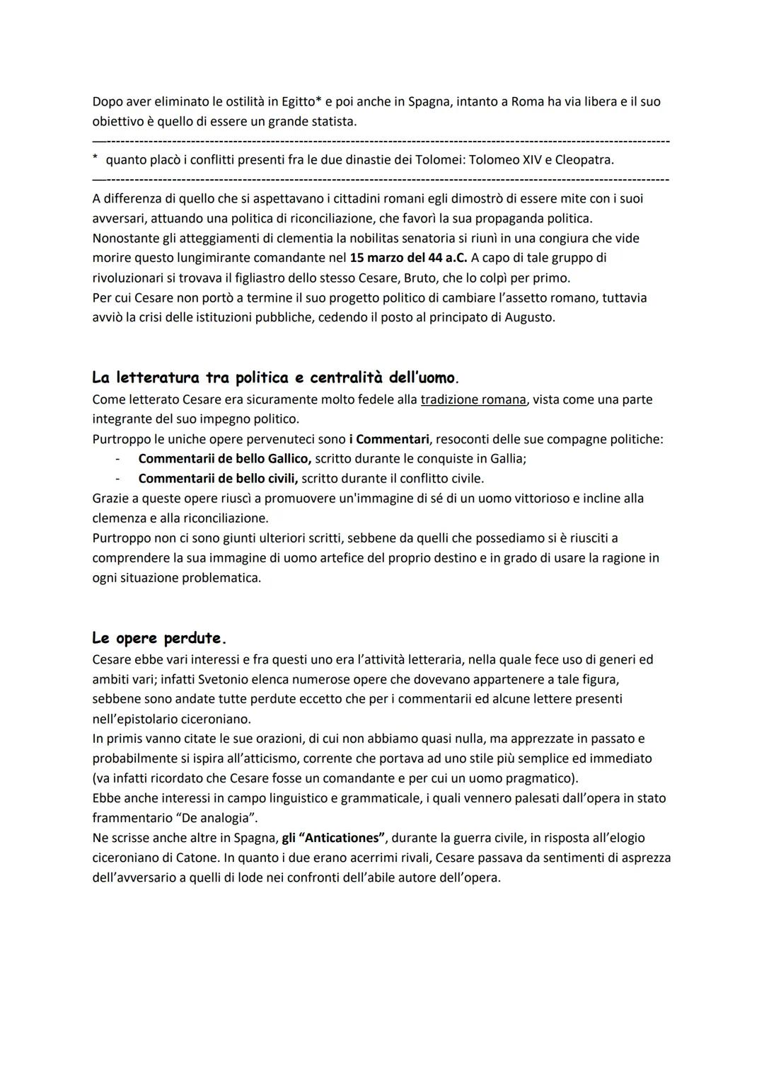 Giulio Cesare
La vita di un protagonista del suo tempo.
Gaio Giulio Cesare nasce a Roma nel 100 a.C. e, seppure proveniente dalla gens lulia