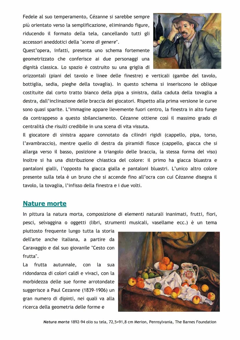 Paul Cezanne
Paul Cezanne (1839-1906) è il pittore francese più singolare
ed enigmatico di tutta la pittura francese post-
impressionista.
N