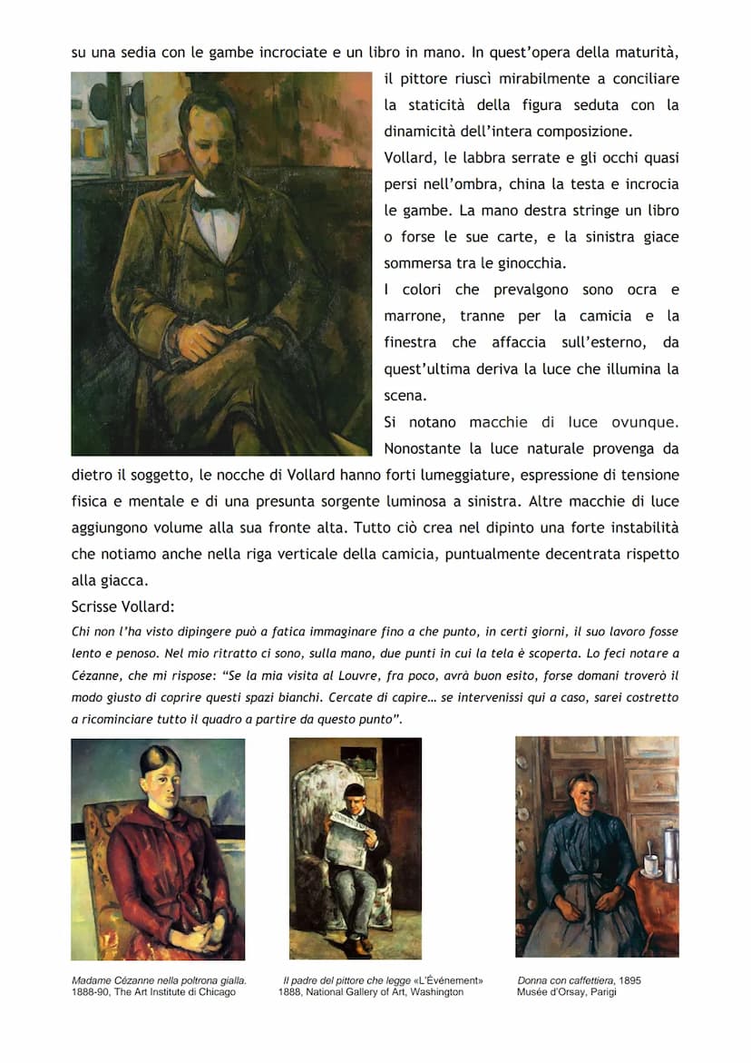 Paul Cezanne
Paul Cezanne (1839-1906) è il pittore francese più singolare
ed enigmatico di tutta la pittura francese post-
impressionista.
N