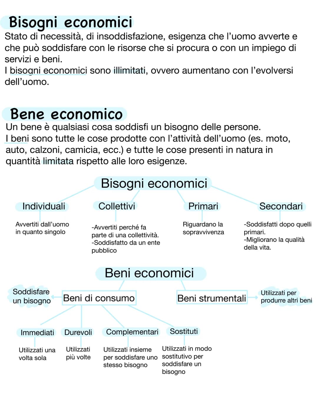 
<p>Lo stato di necessità, di insoddisfazione, e esigenza che l'uomo avverte e che può soddisfare con le risorse che si procura o con un imp