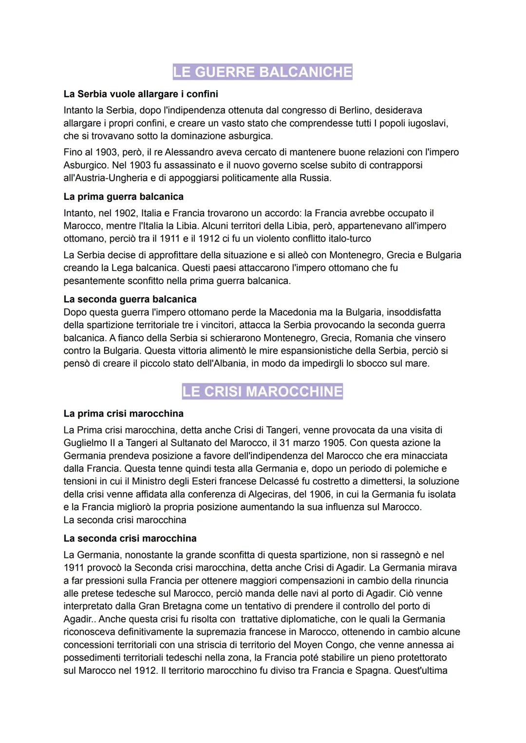 IL CONGRESSO DI BERLINO
Crisi impero ottomano
Negli ultimi anni dell'Ottocento l'impero turco possedeva ancora un territorio vastissimo.
Non