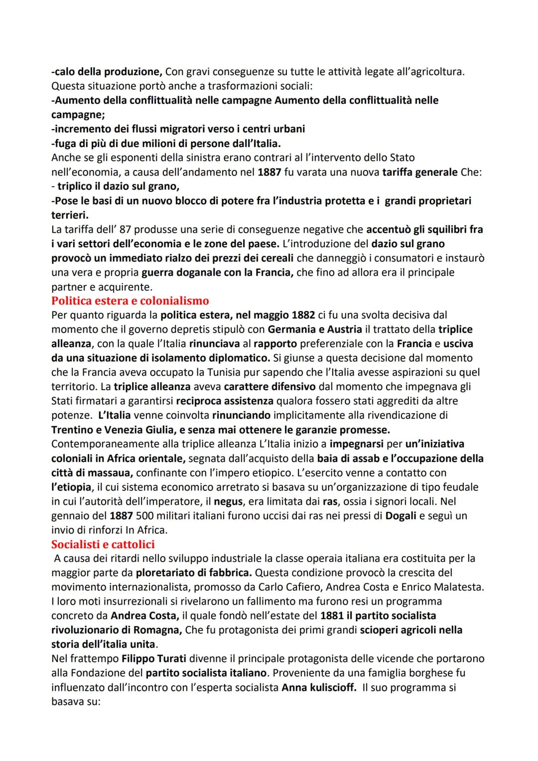 Storia 21 L'Italia dal 1870-914
L'Italia liberale
Il periodo compreso tra il 1870 con la presa di Roma e il 1914 con lo scoppio della prima
