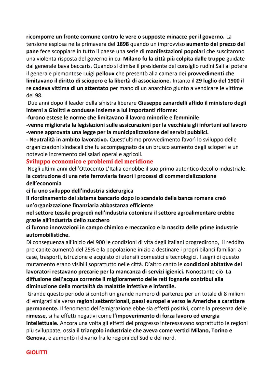 Storia 21 L'Italia dal 1870-914
L'Italia liberale
Il periodo compreso tra il 1870 con la presa di Roma e il 1914 con lo scoppio della prima
