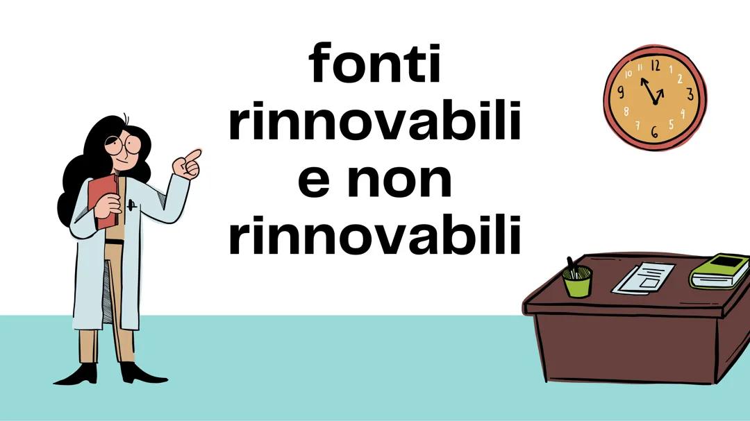Fonti di Energia Rinnovabili e Non Rinnovabili