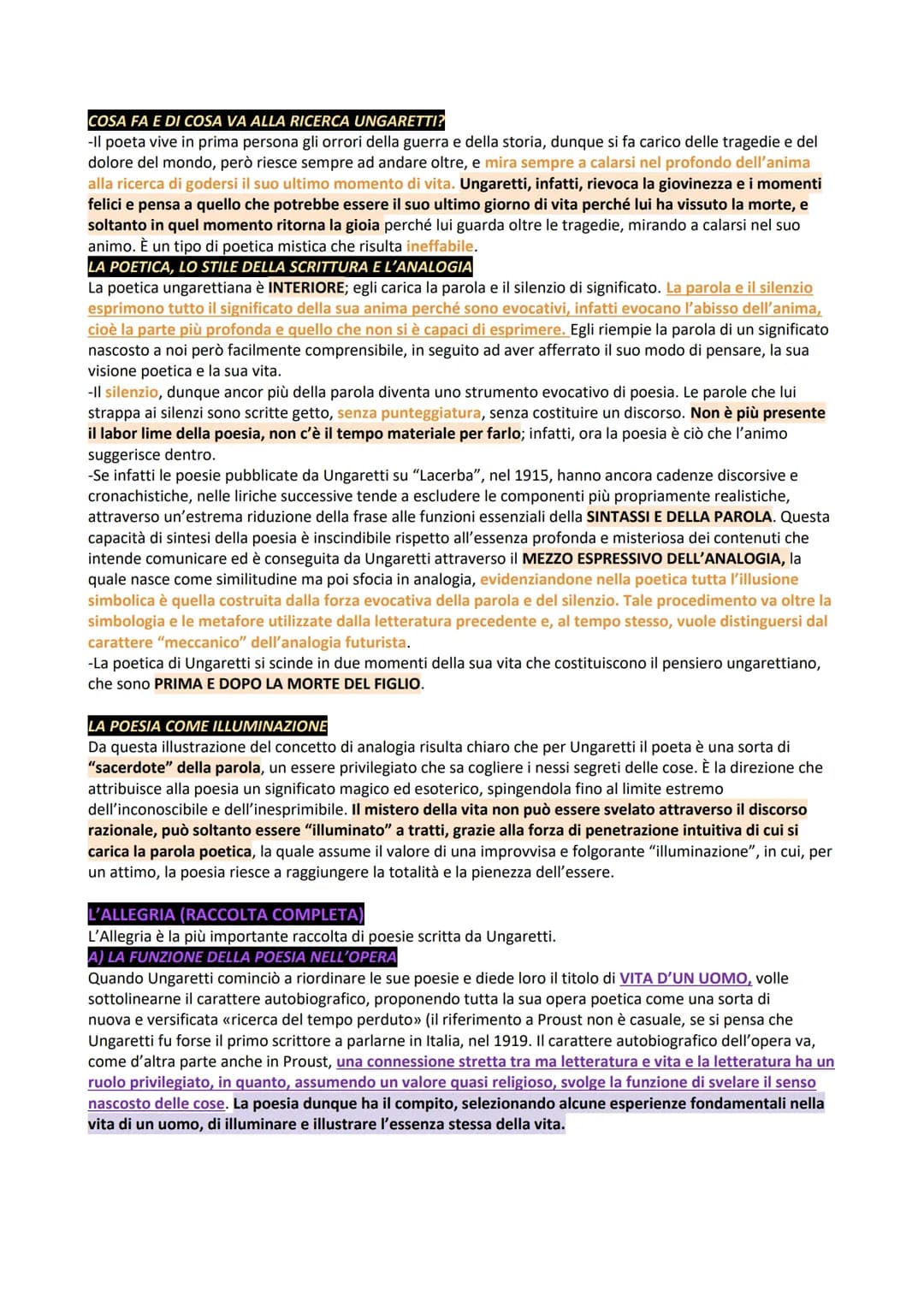 L'ERMETISMO
-La vita sulla terra diventa sempre più in crisi perché tra l'800 e il 900' tutto il settore artistico-letterario,
con lo scoppi