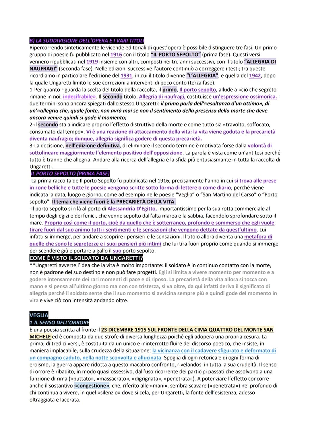L'ERMETISMO
-La vita sulla terra diventa sempre più in crisi perché tra l'800 e il 900' tutto il settore artistico-letterario,
con lo scoppi
