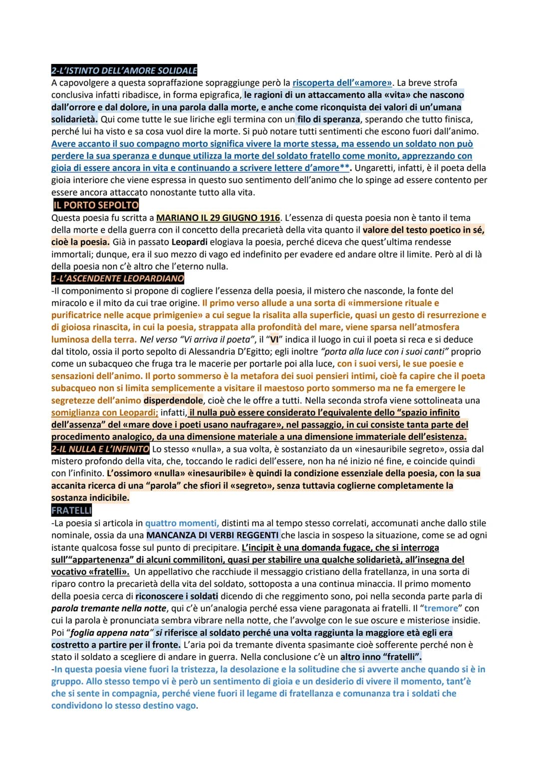 L'ERMETISMO
-La vita sulla terra diventa sempre più in crisi perché tra l'800 e il 900' tutto il settore artistico-letterario,
con lo scoppi